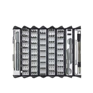 پیچ گوشتی یاکسون مدل yx 6318 مجموعه 128 عددی